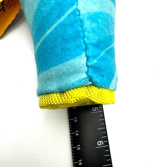 BARK BOX | NEW Squeezy Brain Freezer Medium Plush Dog Toy Floats Sponge Squeaks - Picture 9 of 9